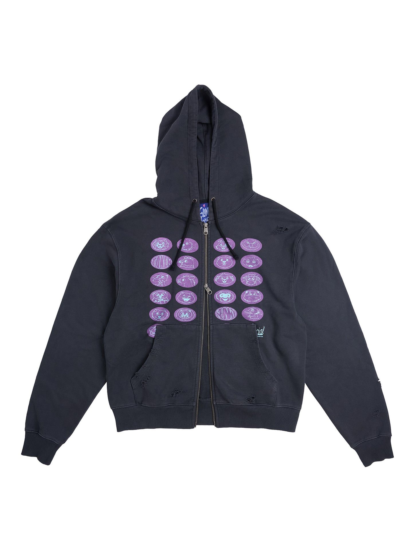 How I Feel Zip Hoodie