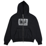 Sliced Zip Hoodie
