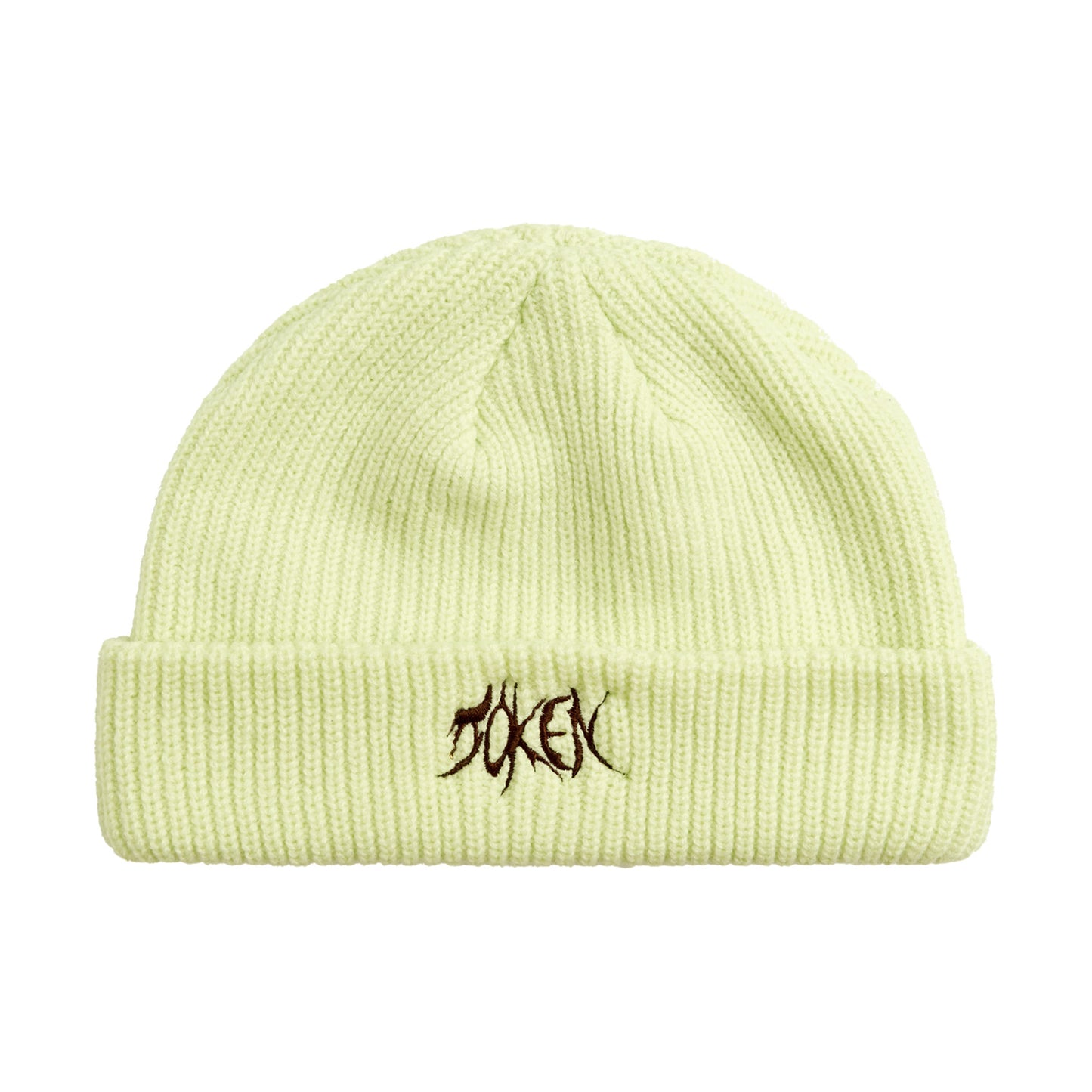 Logo Cable Knit Beanie