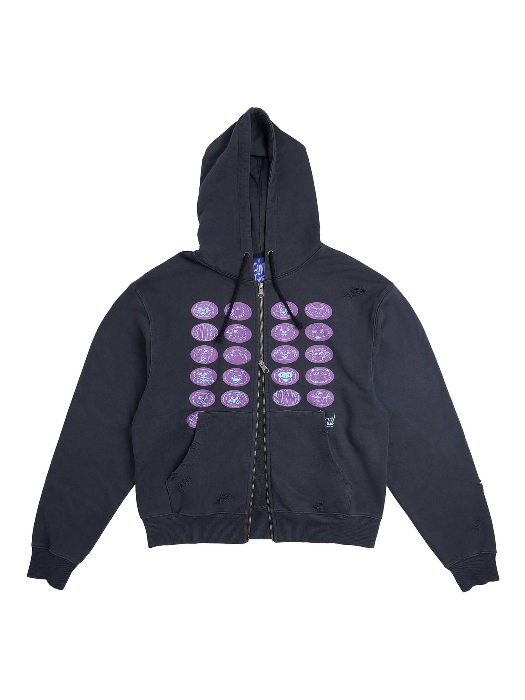 How I Feel Zip Hoodie | TOKEN 4U