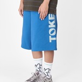 Union Sweat Shorts - Cyan